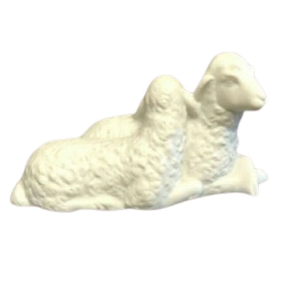 VINTAGE AVON NATIVITY  SHEEP FIGURINE